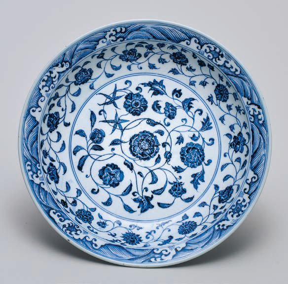 Rare Works of Persian Blue and White Ceramics from the Hossein